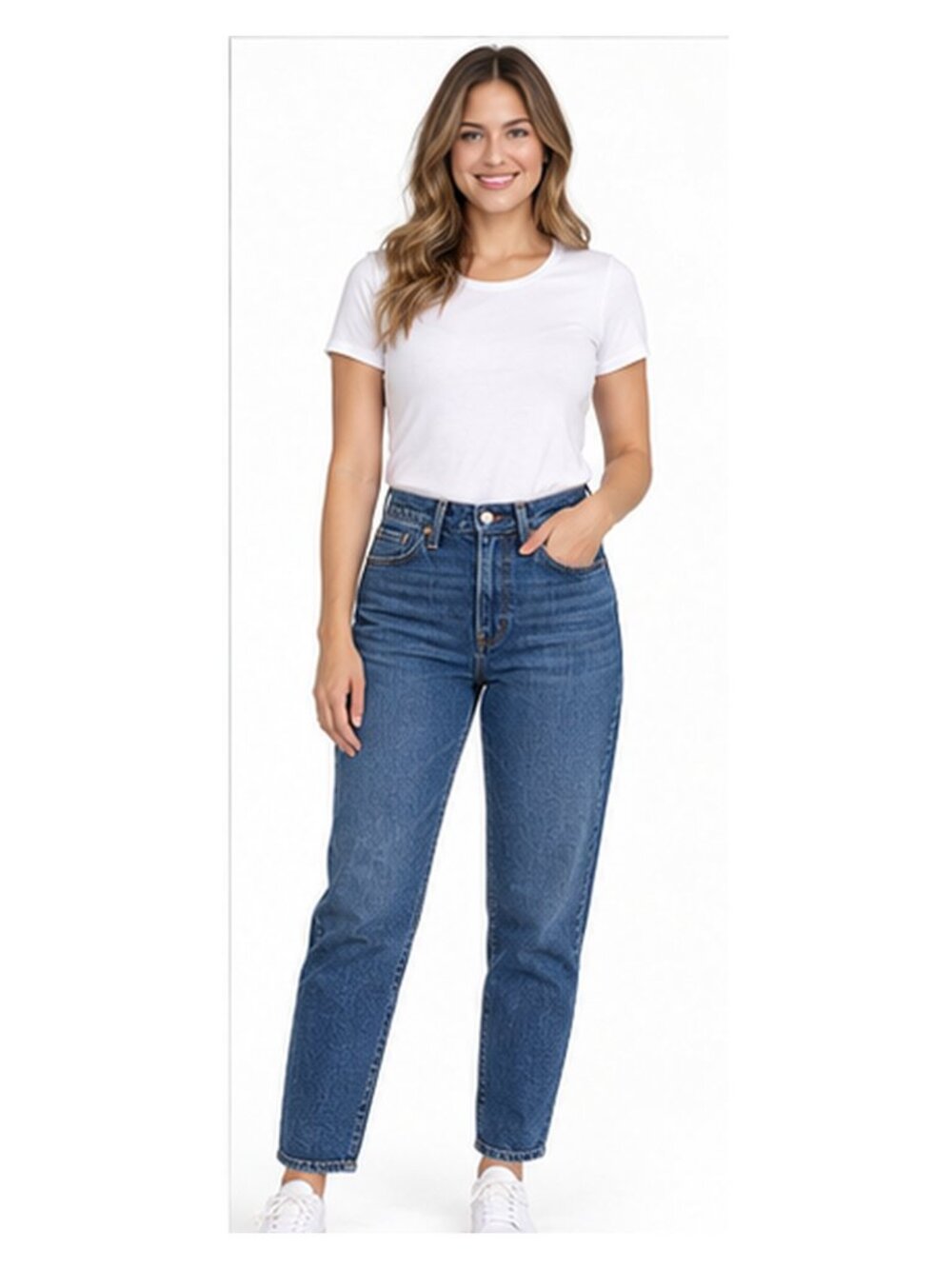 Levi’s High Waisted Mom Jeans 27x29 High Rise Tapered Denim NWT
